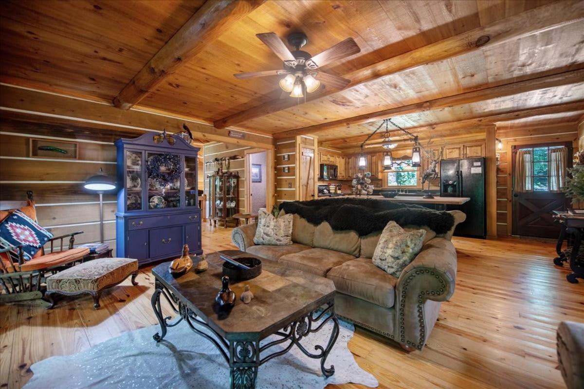 Waterfront Mountain Cabin With Hot Tub Villa Blue Ridge Dış mekan fotoğraf