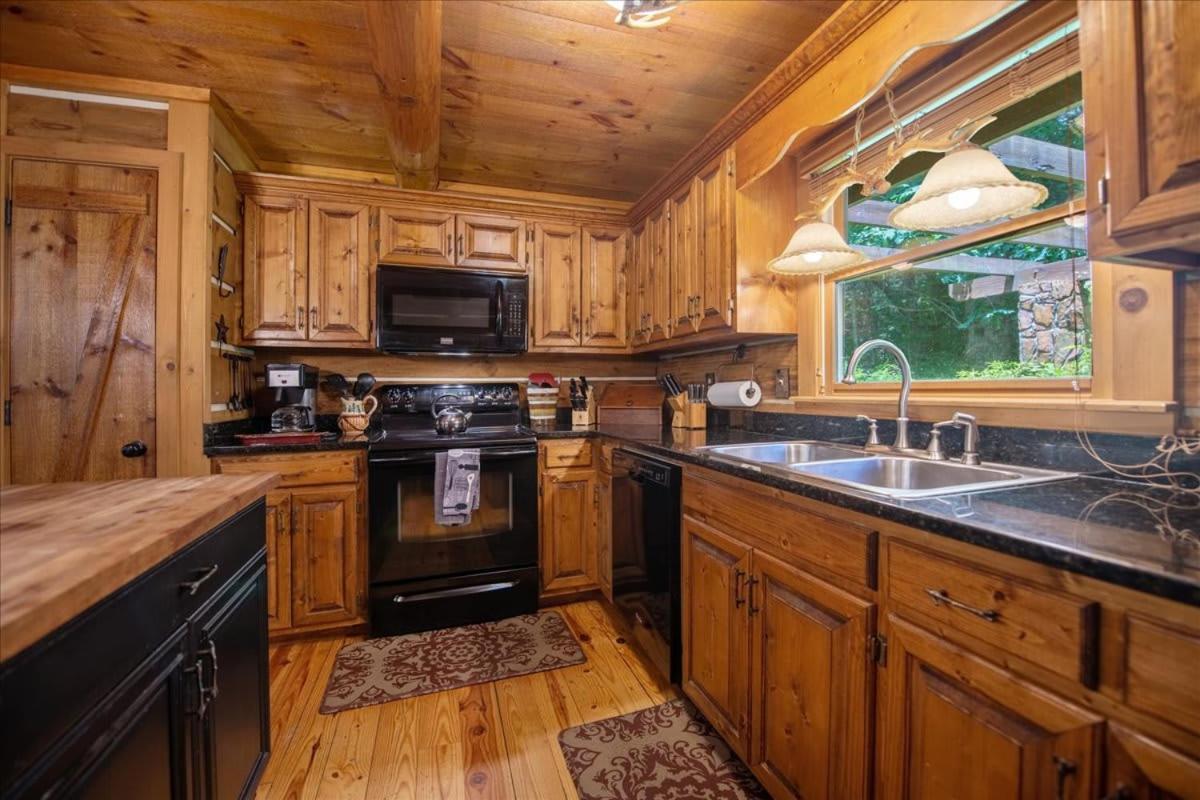 Waterfront Mountain Cabin With Hot Tub Villa Blue Ridge Dış mekan fotoğraf