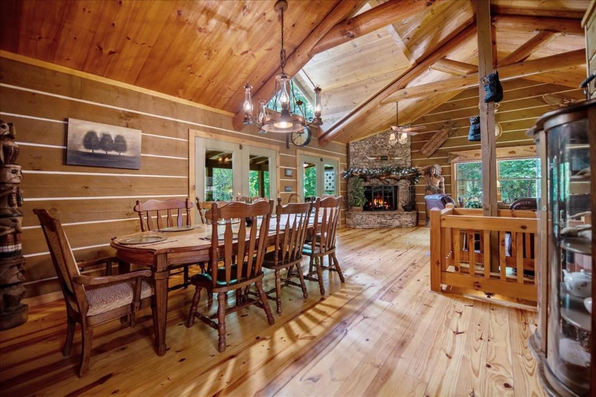 Waterfront Mountain Cabin With Hot Tub Villa Blue Ridge Dış mekan fotoğraf