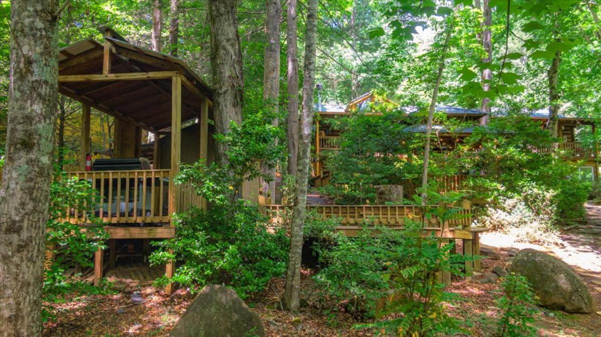 Waterfront Mountain Cabin With Hot Tub Villa Blue Ridge Dış mekan fotoğraf
