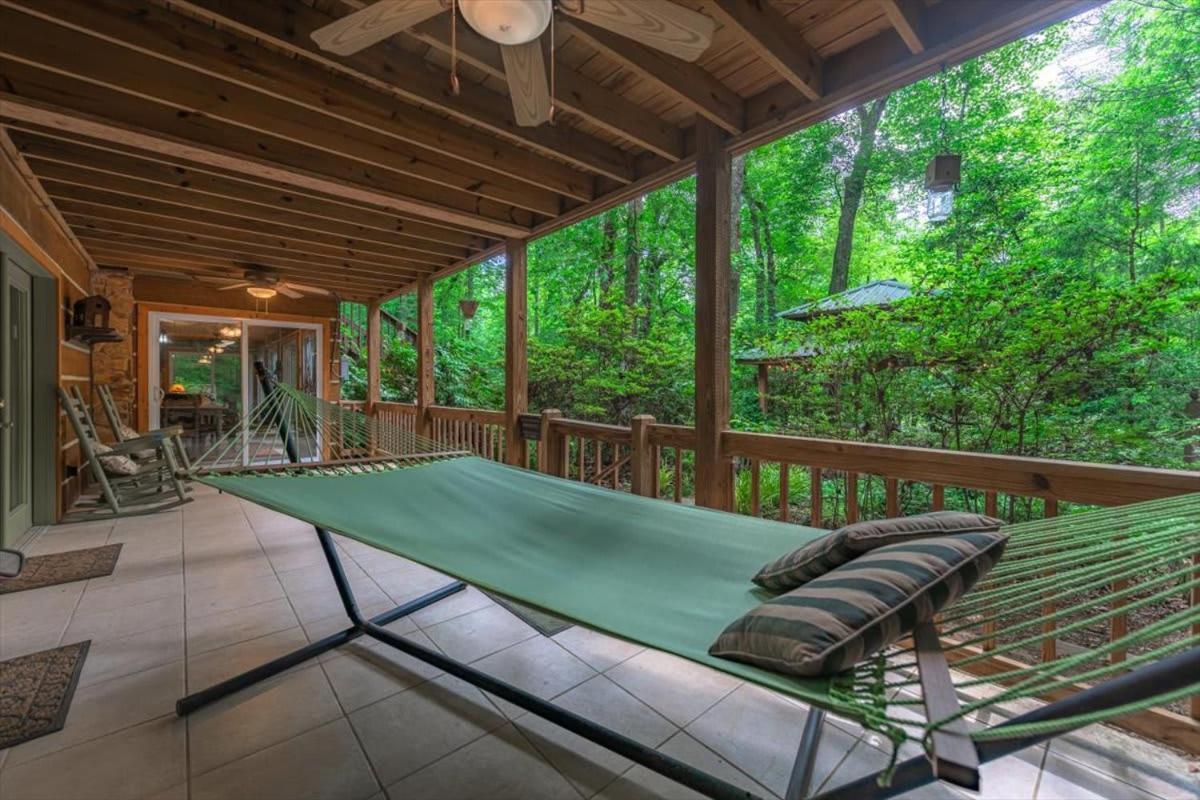 Waterfront Mountain Cabin With Hot Tub Villa Blue Ridge Dış mekan fotoğraf