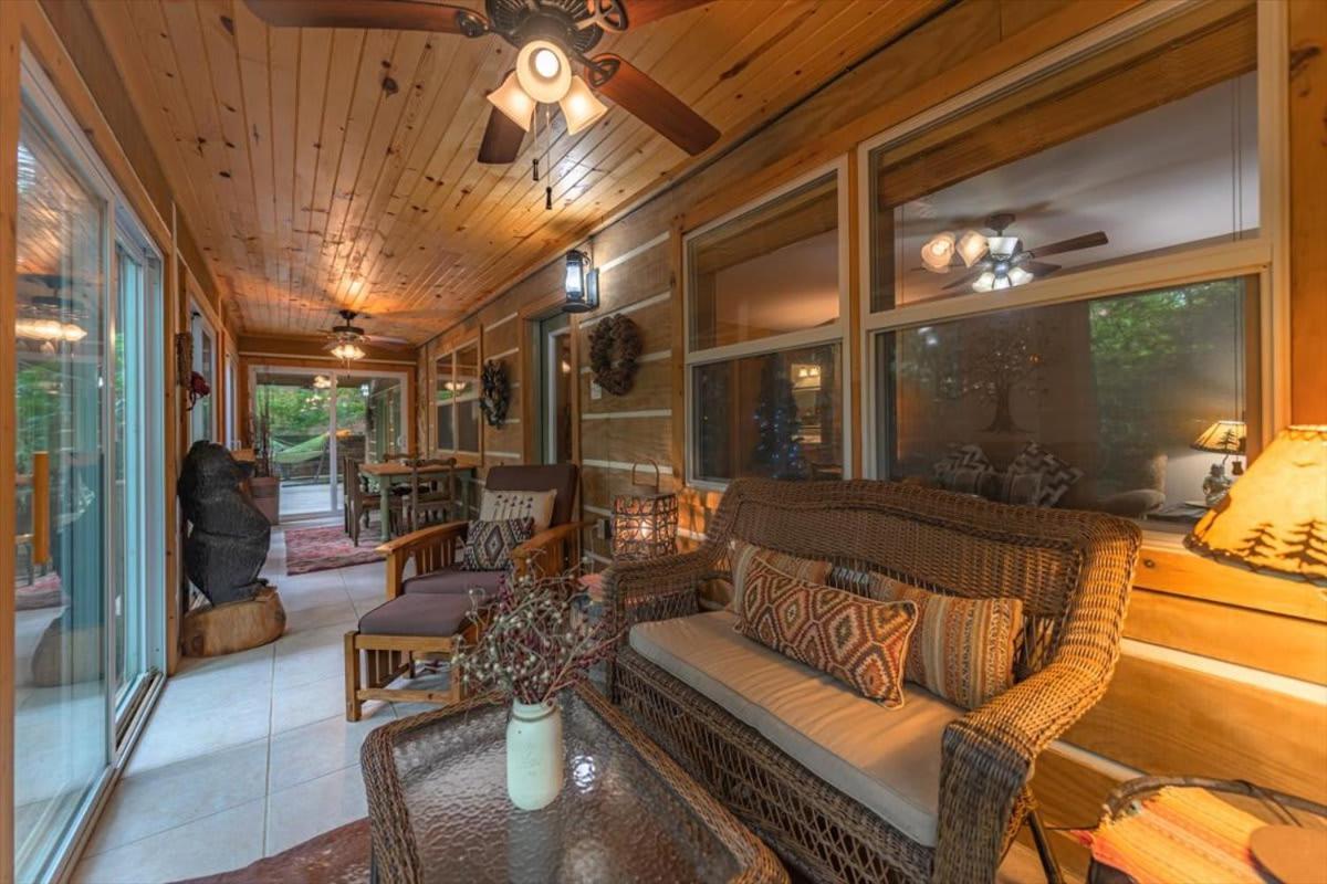 Waterfront Mountain Cabin With Hot Tub Villa Blue Ridge Dış mekan fotoğraf
