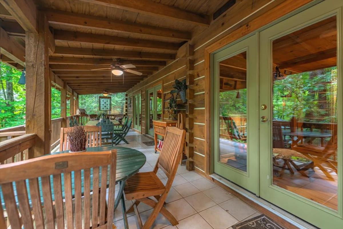 Waterfront Mountain Cabin With Hot Tub Villa Blue Ridge Dış mekan fotoğraf