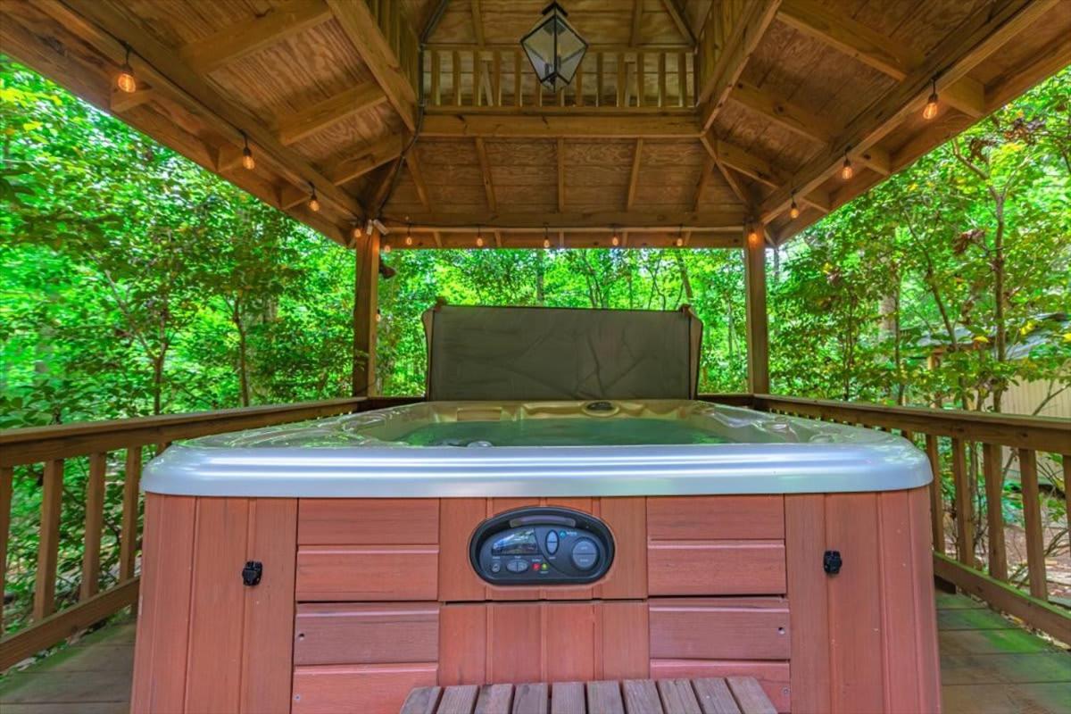 Waterfront Mountain Cabin With Hot Tub Villa Blue Ridge Dış mekan fotoğraf