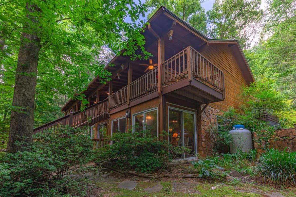 Waterfront Mountain Cabin With Hot Tub Villa Blue Ridge Dış mekan fotoğraf