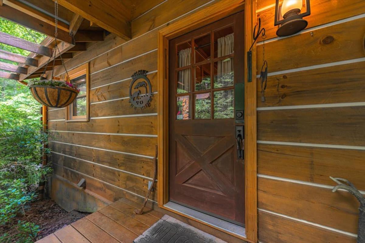 Waterfront Mountain Cabin With Hot Tub Villa Blue Ridge Dış mekan fotoğraf