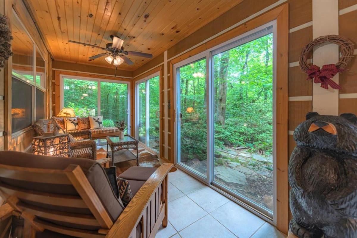 Waterfront Mountain Cabin With Hot Tub Villa Blue Ridge Dış mekan fotoğraf