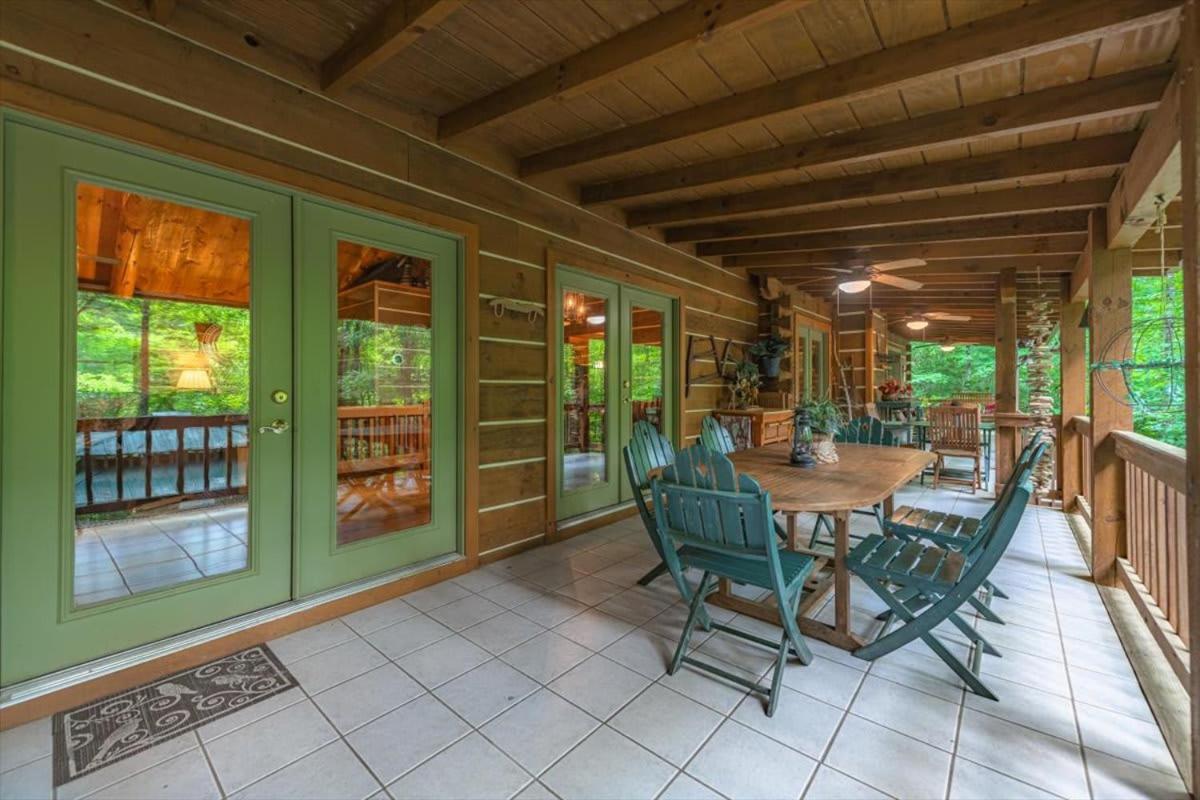 Waterfront Mountain Cabin With Hot Tub Villa Blue Ridge Dış mekan fotoğraf